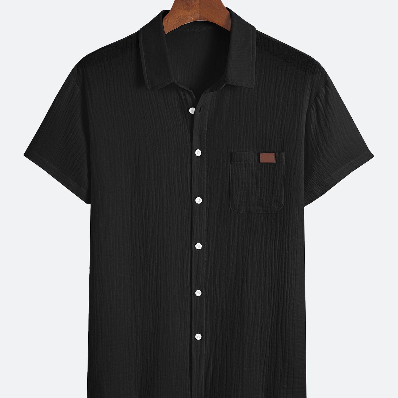 Textured Casual Multi-Colored Sleeved Shirt