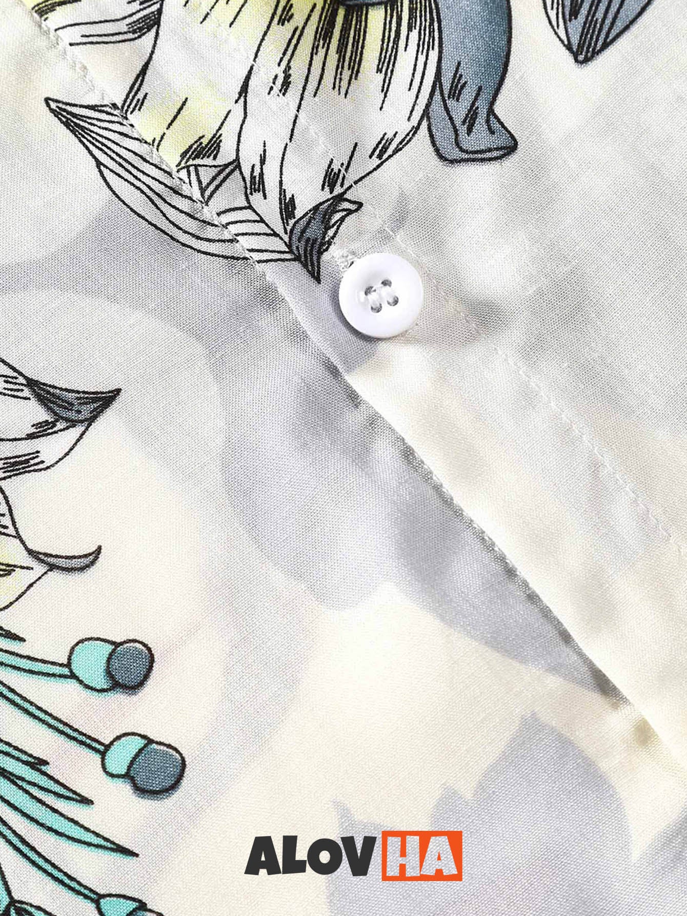 All-Match Fresh Floral Pattern Shirt