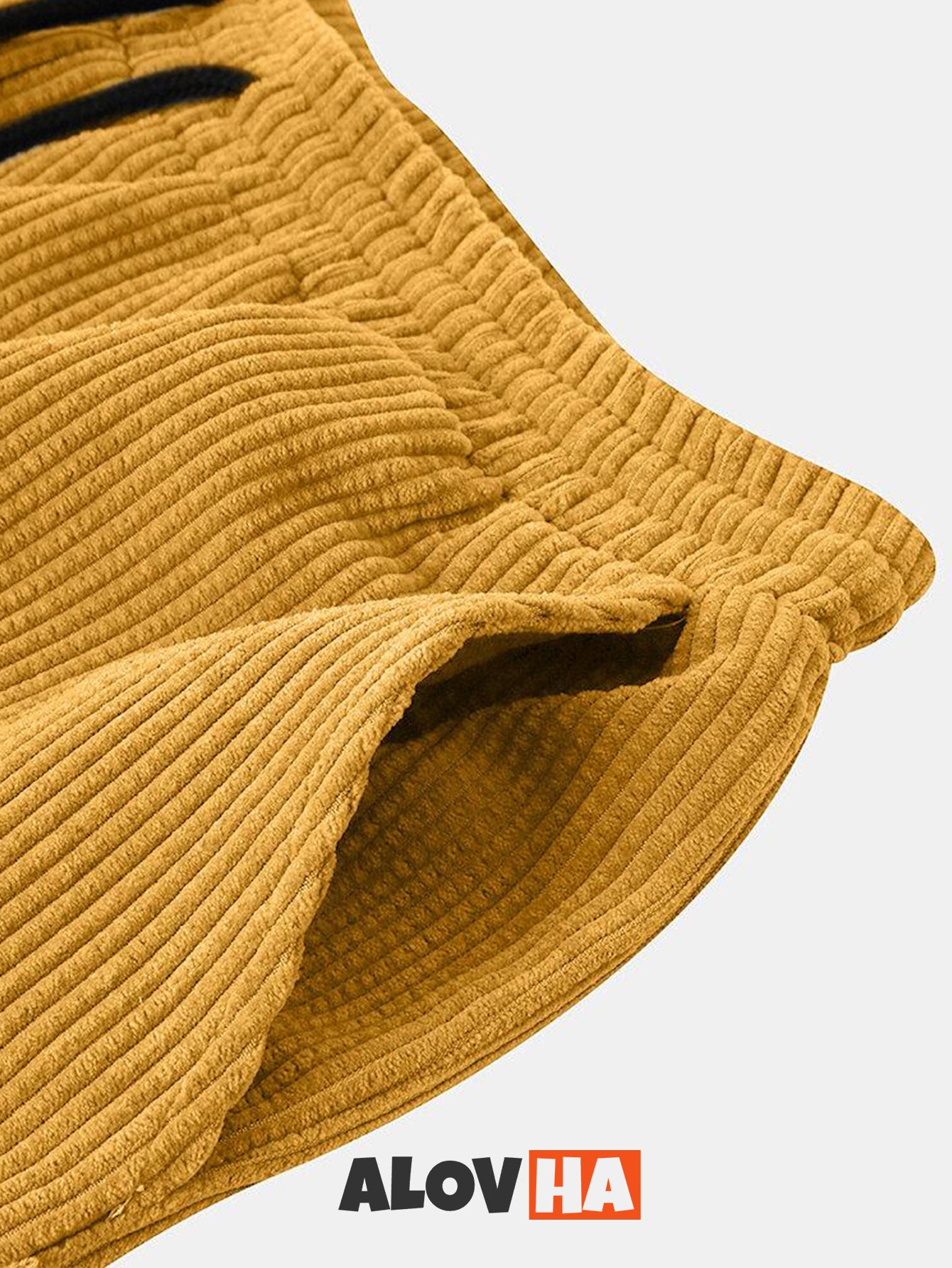 Basic Corduroy Two-Piece Set