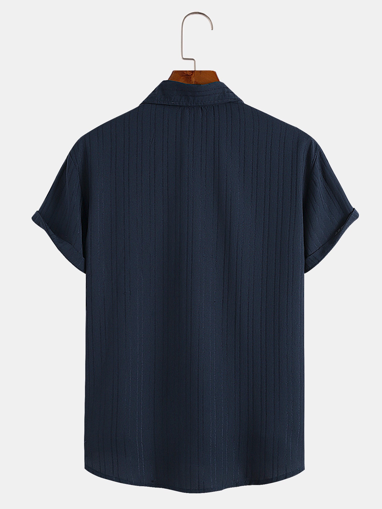 Casual Solid Stripe Shirt