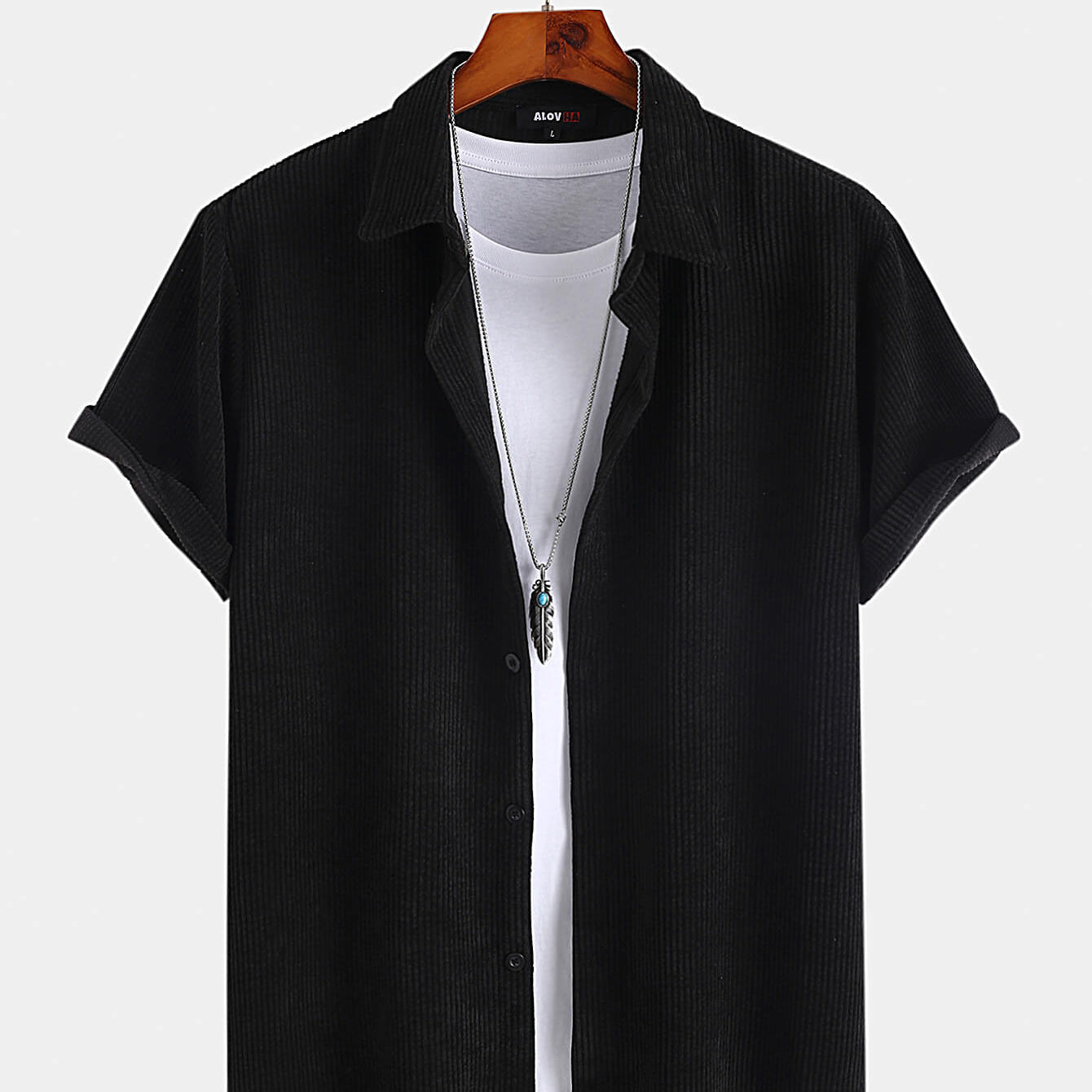 Corduroy Plain Lounge Shirt