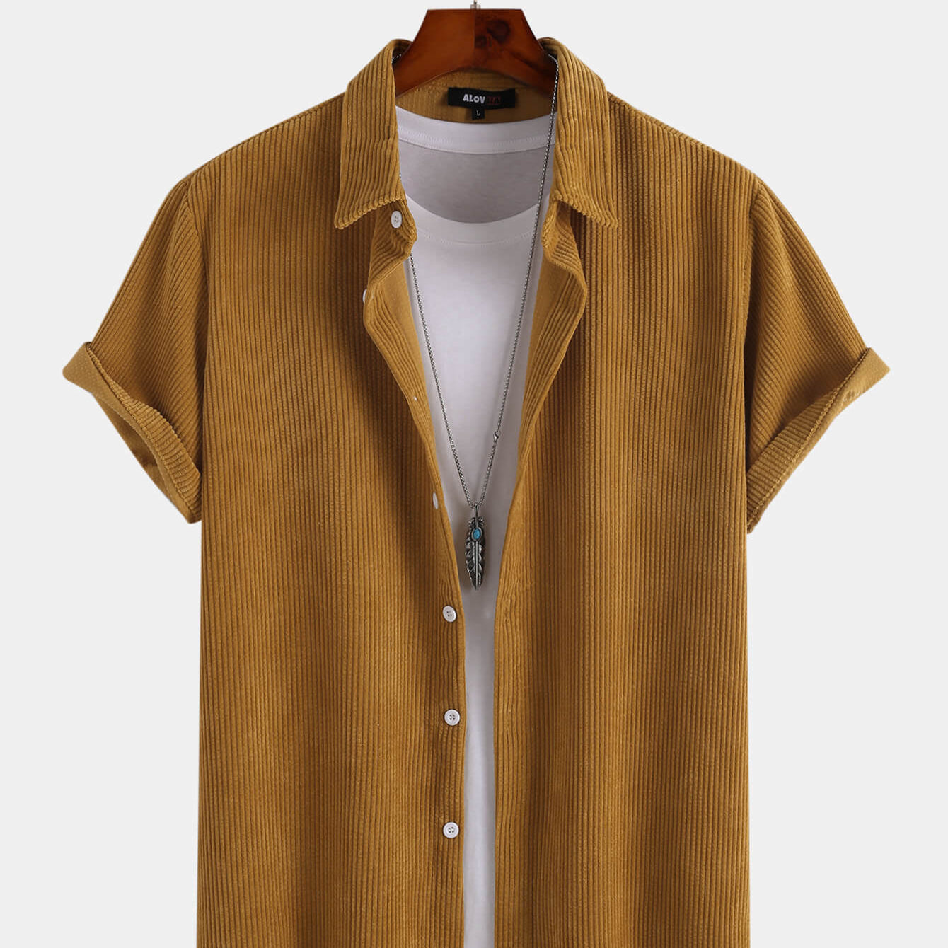 Corduroy Plain Lounge Shirt