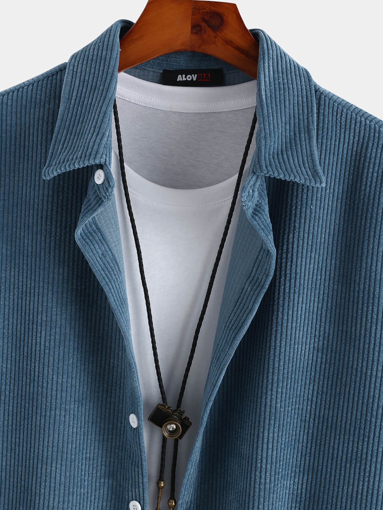 Corduroy Plain Lounge Shirt
