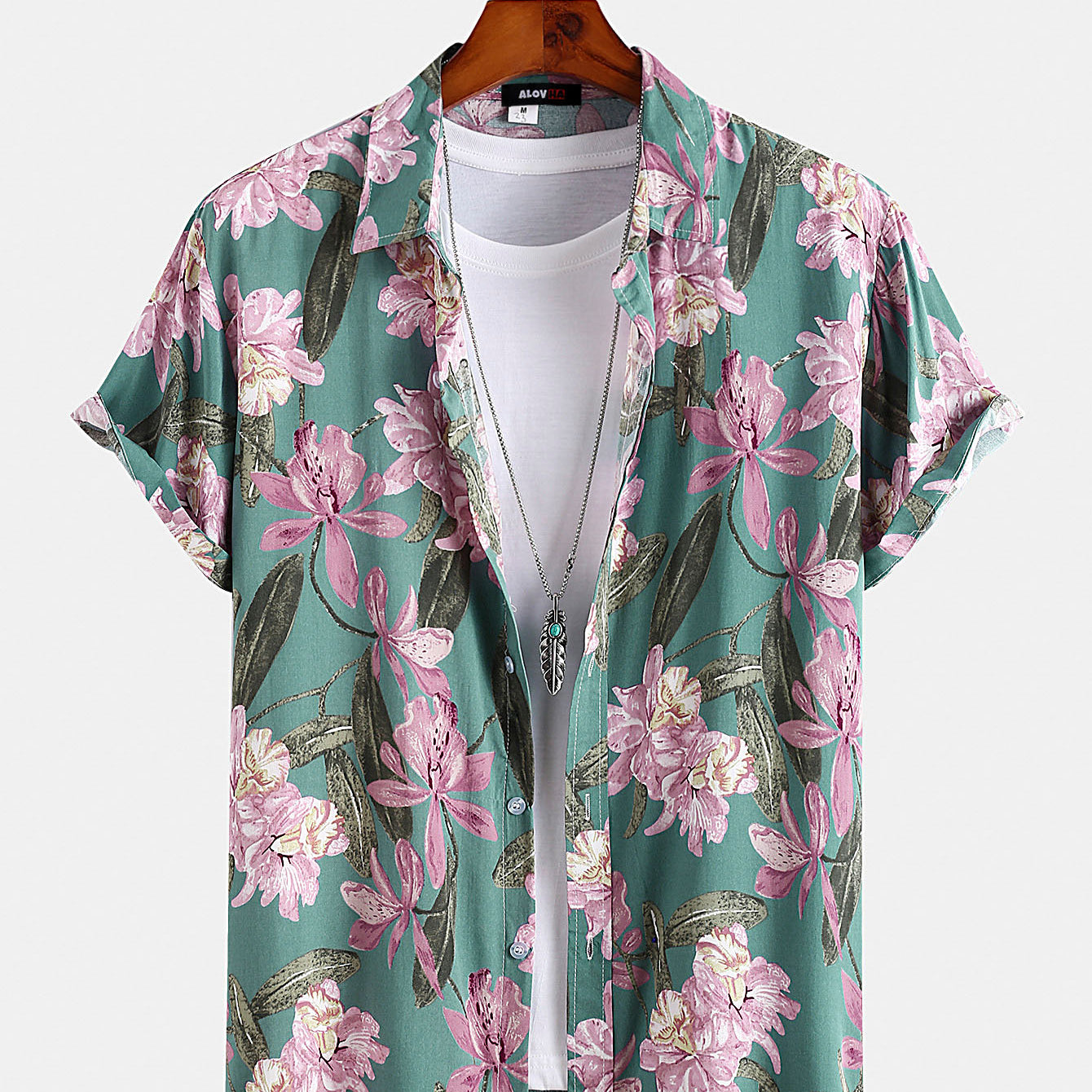 Elegant Floral Print Shirt