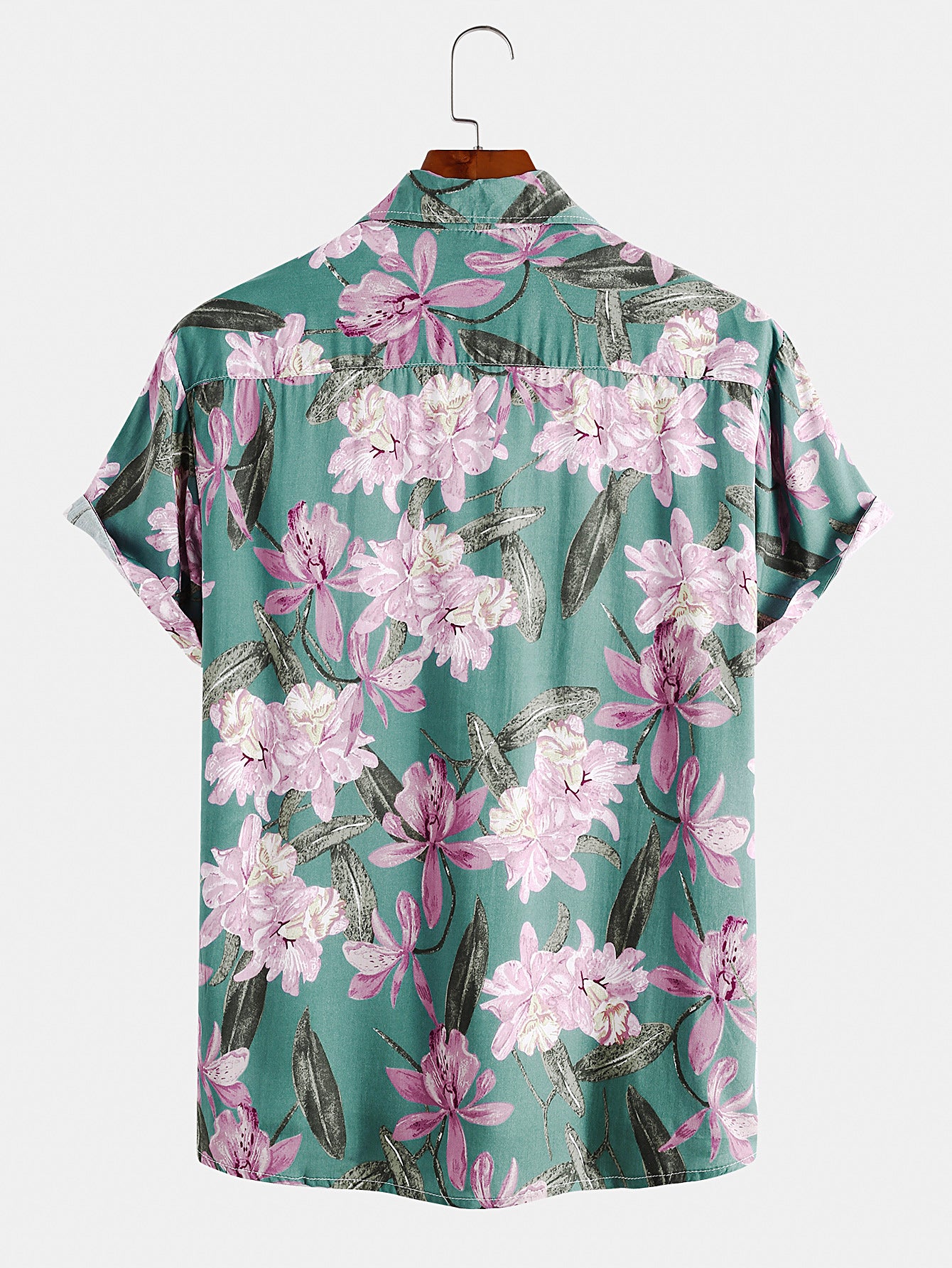 Elegant Floral Print Shirt