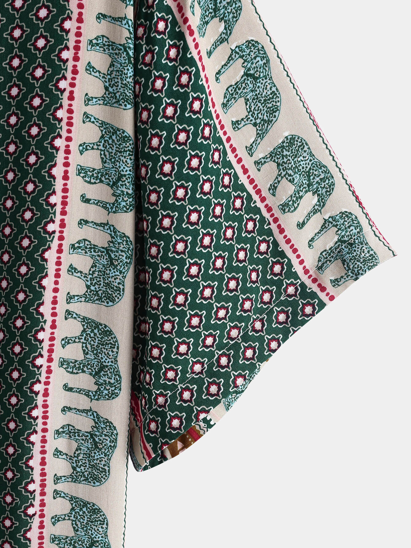 Elephant Totem Print Shirt