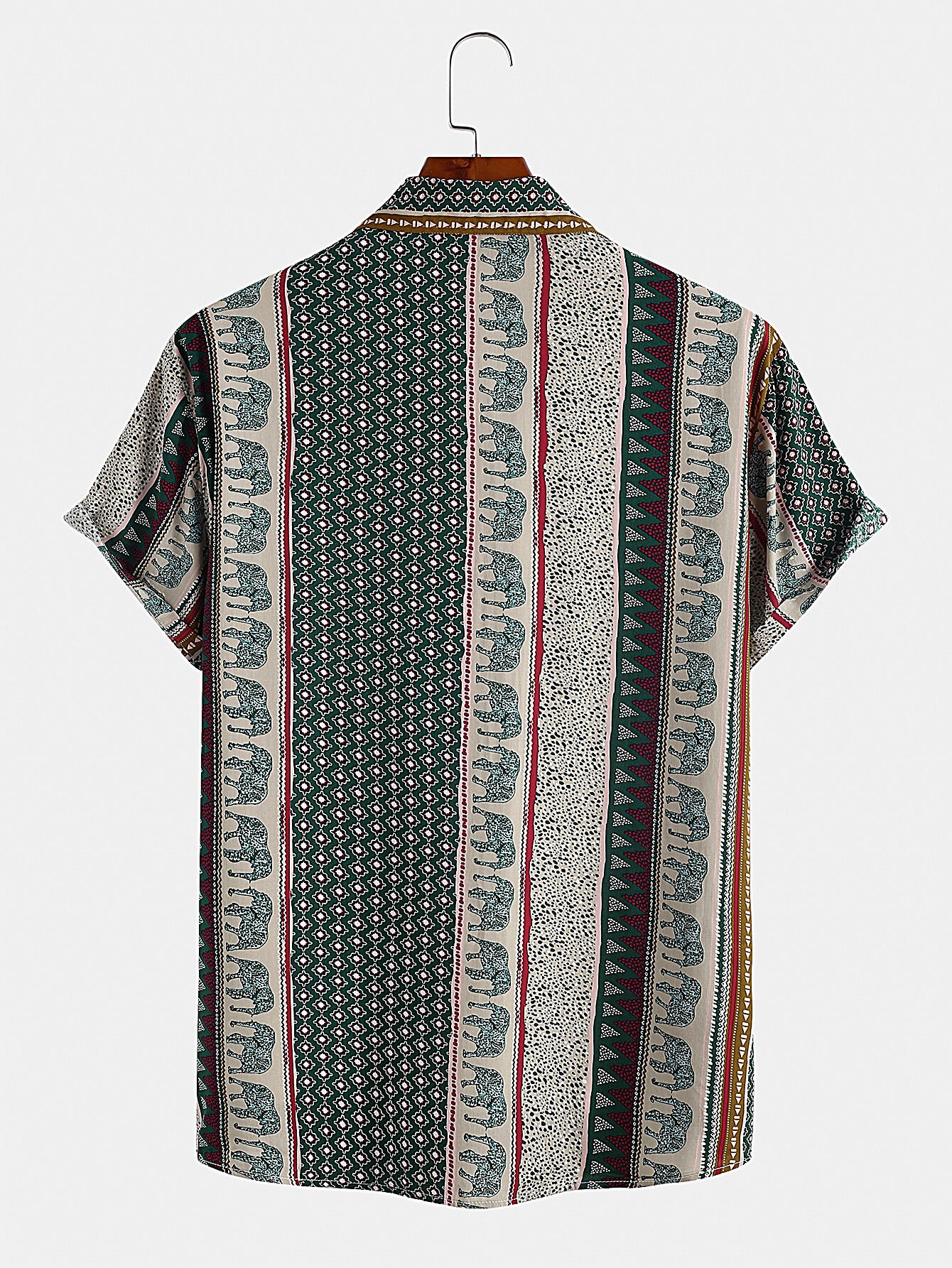 Elephant Totem Print Shirt