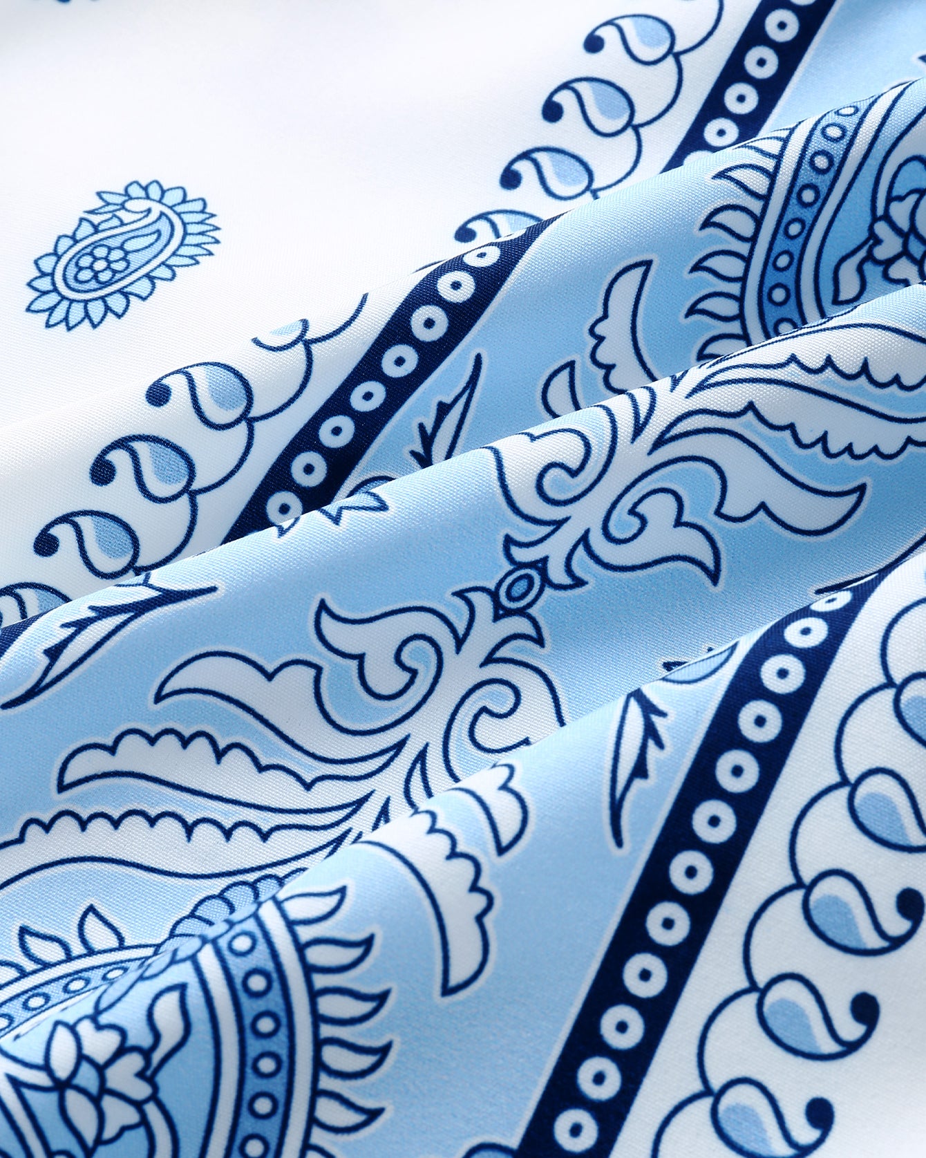 Ethnic Totem Paisley Lapel Shirt