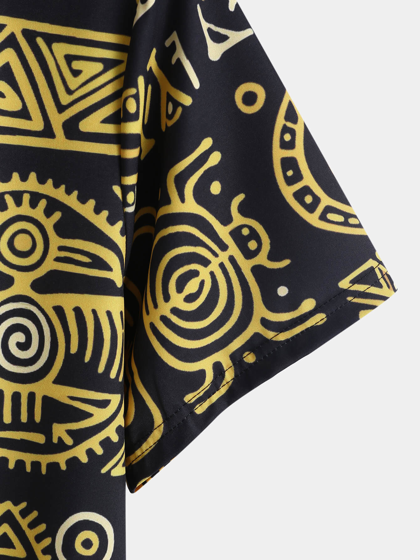Ethnic Totem Retro Print Shirt