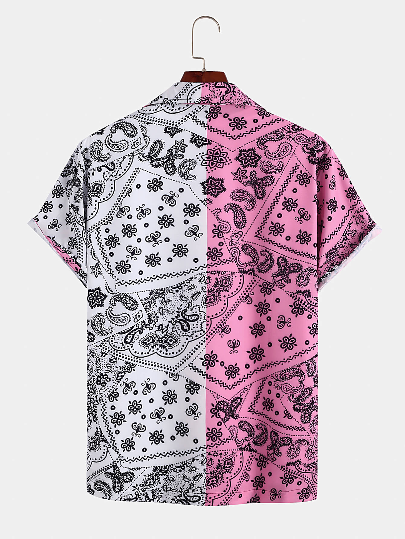 Ethnic Vintage Panel Paisley Shirt
