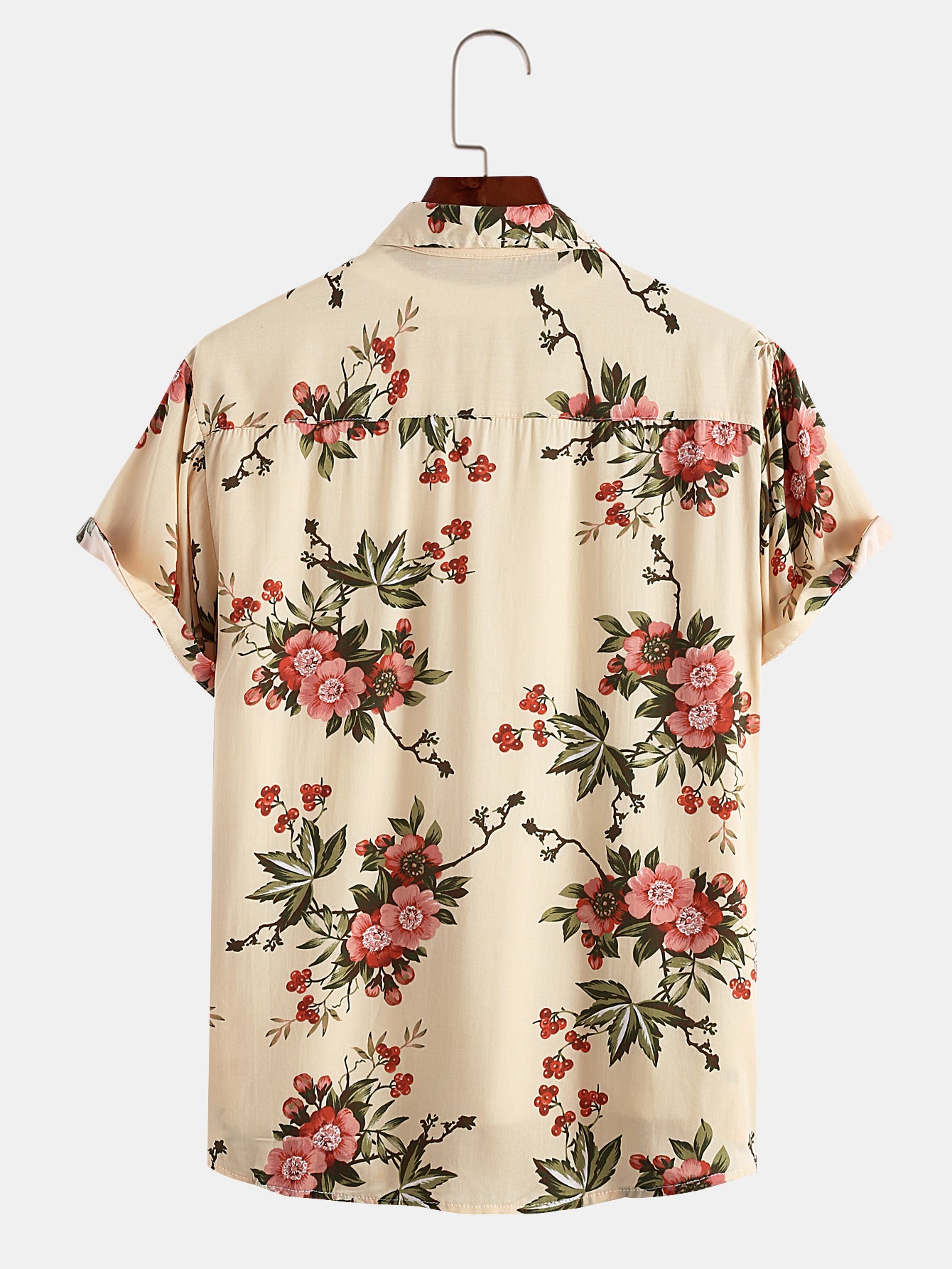 Flower Plant Print Shirt
