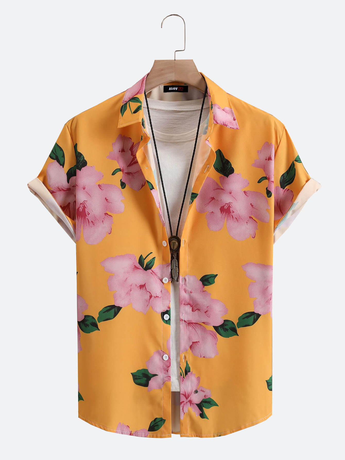 Holiday Floral Print Shirt