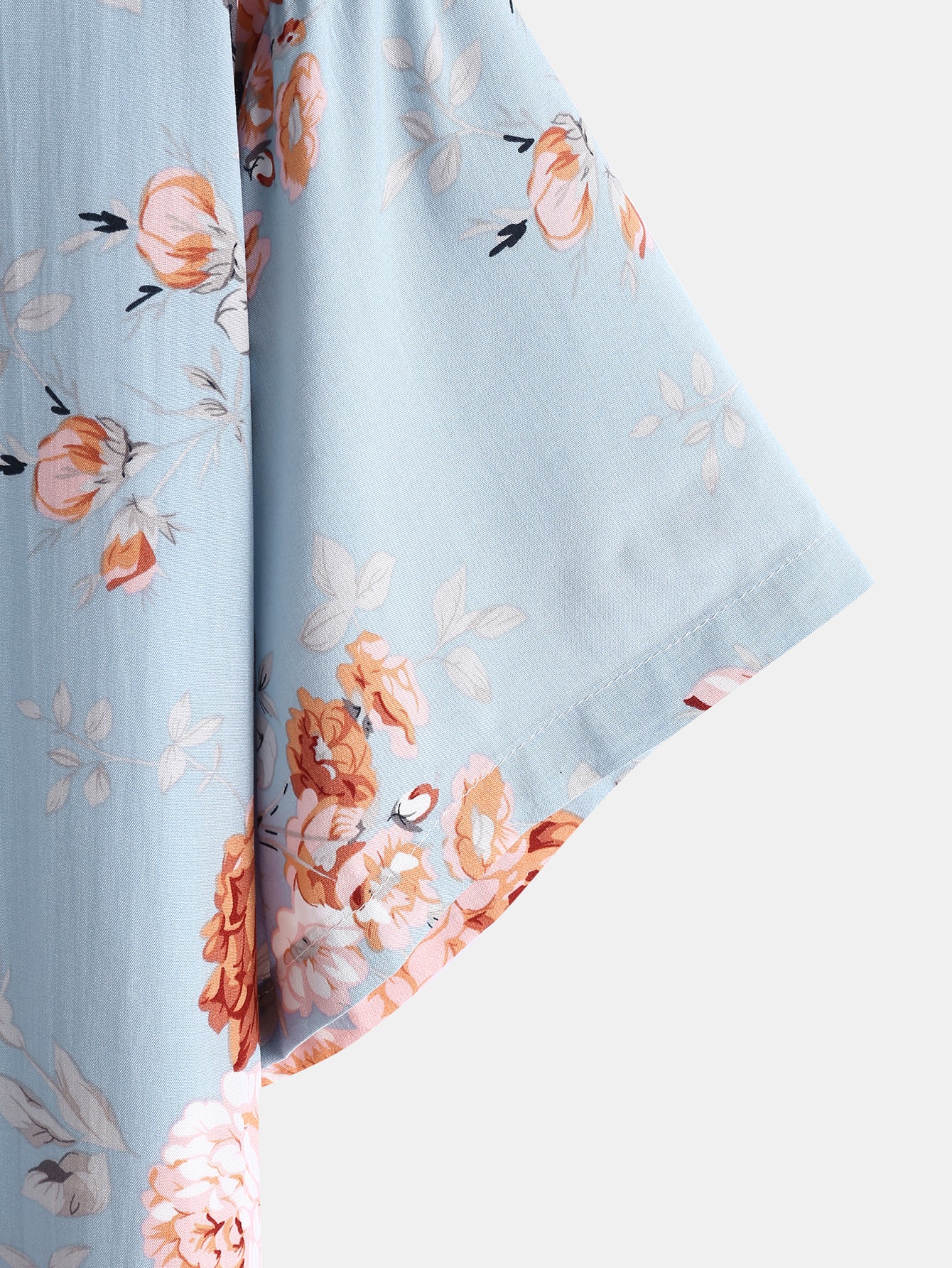 Holiday Floral Print Two-Piece Set