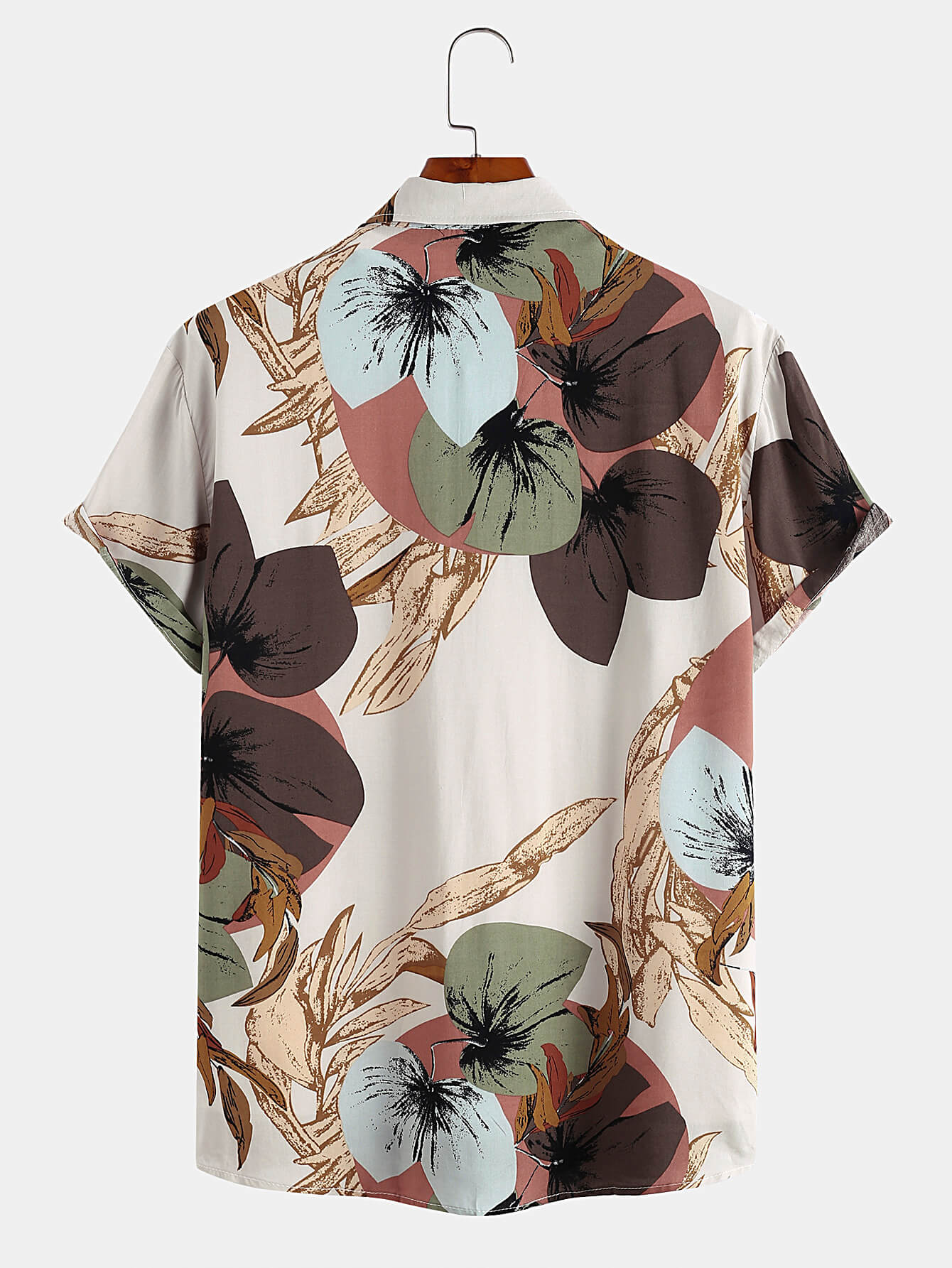Holiday Leaf Print Shirt