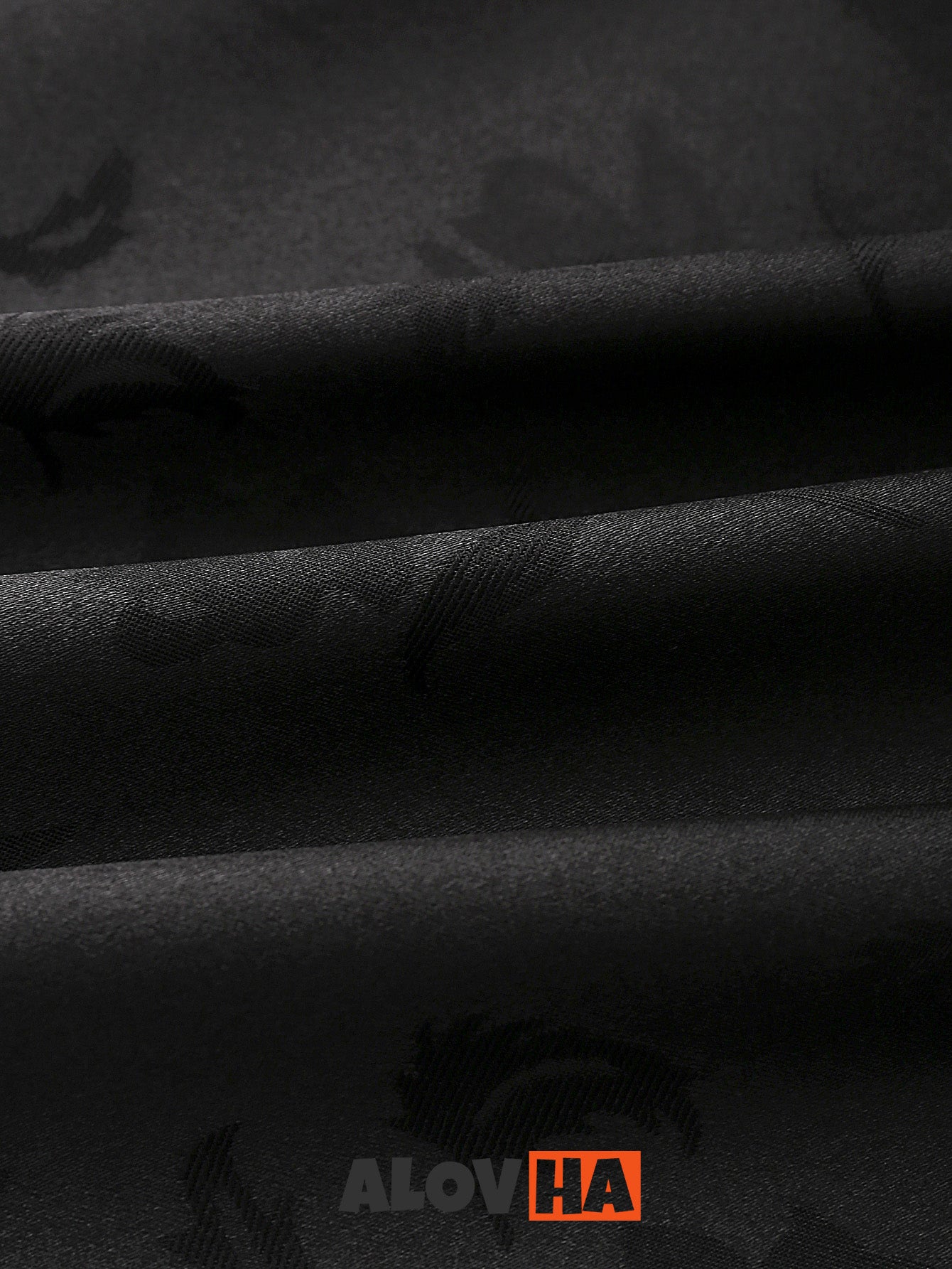 Jacquard Rose Pattern Two-Piece Set