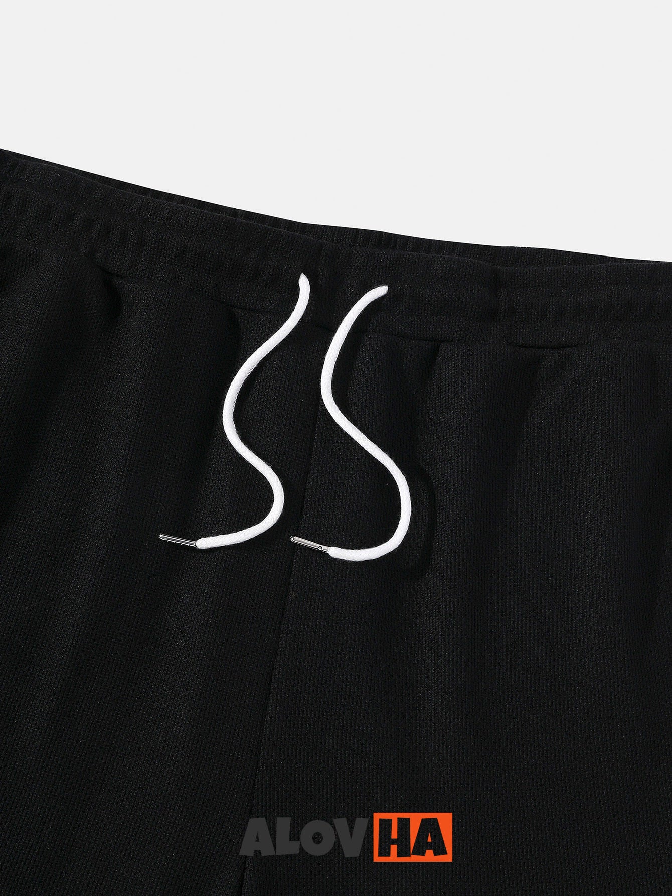 Knitted Contrast Panel Pants