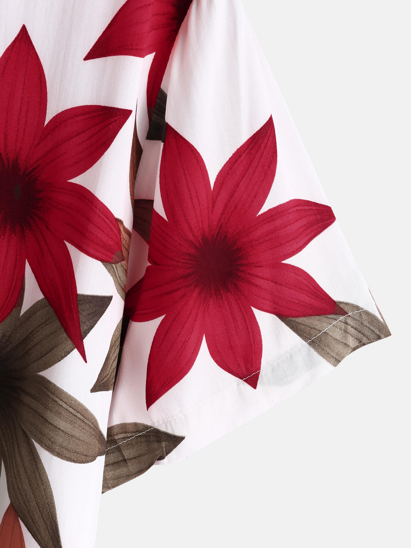 Large Petal Print Two-Piece Set