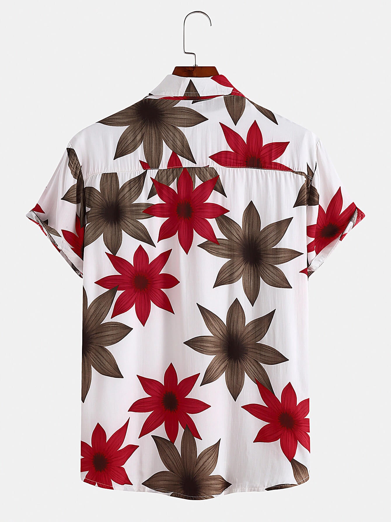 Large Petal Print Two-Piece Set