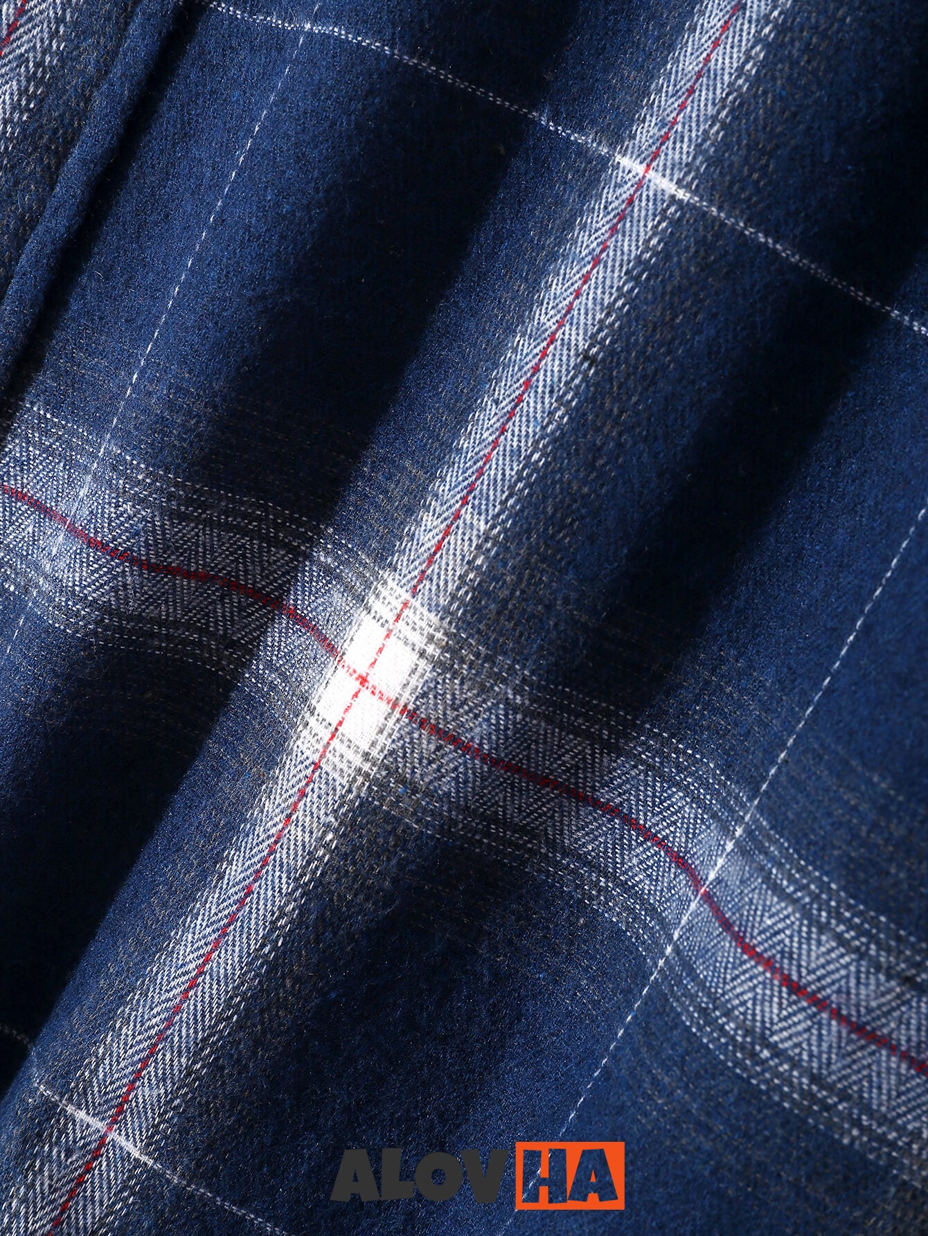 Men's Check Flannel Shirt Casual Flannel Button Long Sleeve Shirt