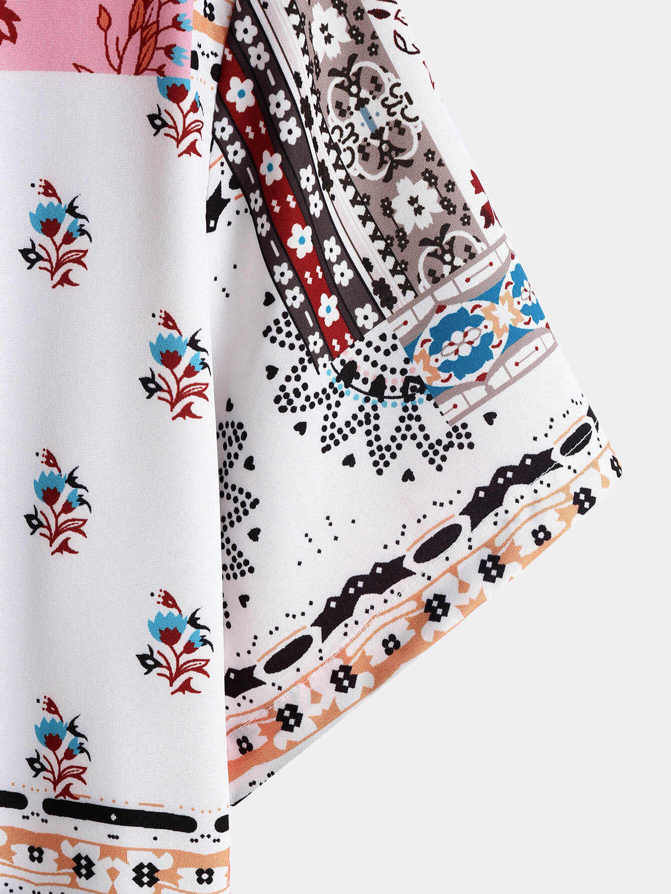 Paisley Pattern Ethnic Shirt