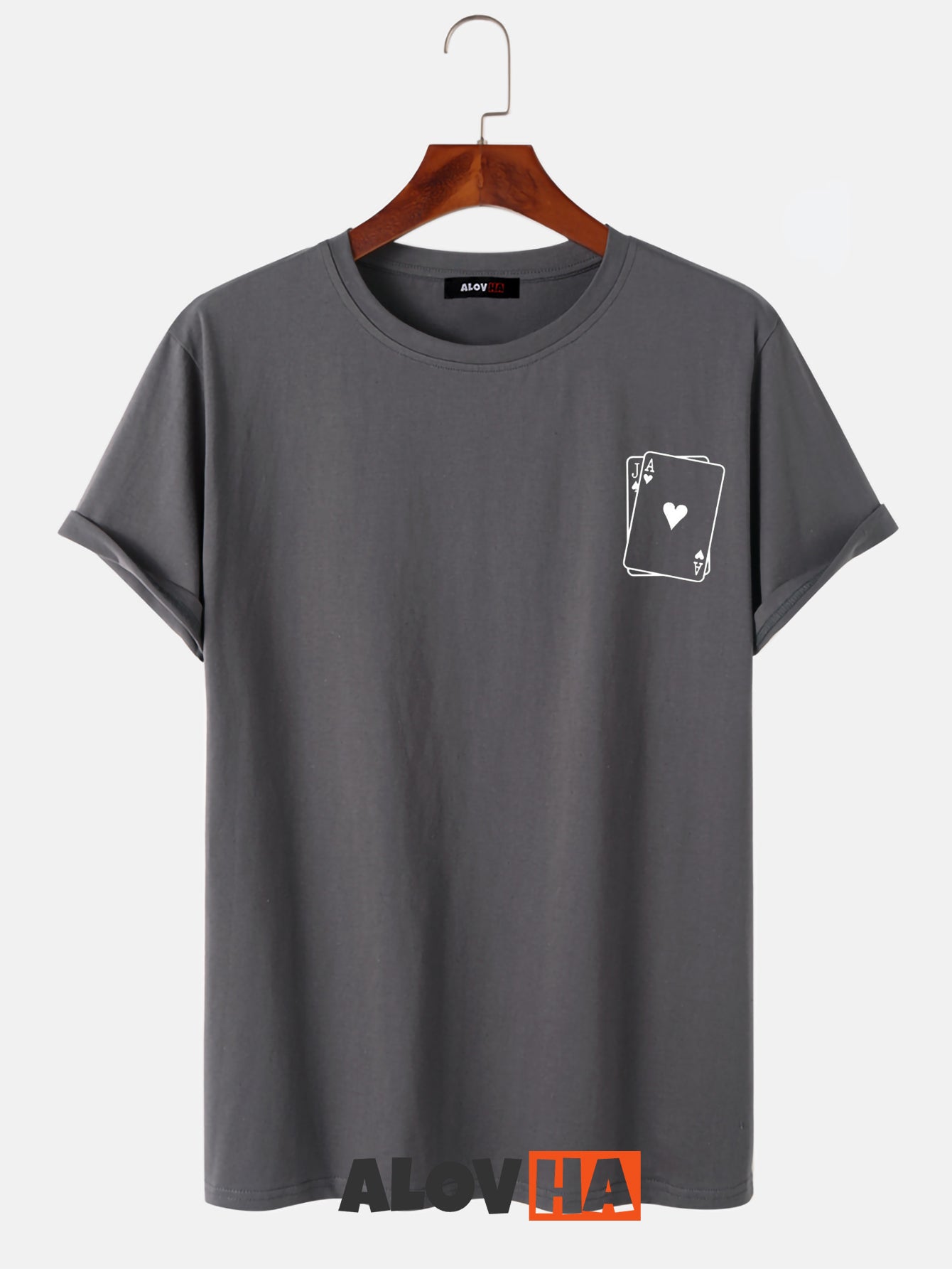 Poker Line Graphic T-Shirt