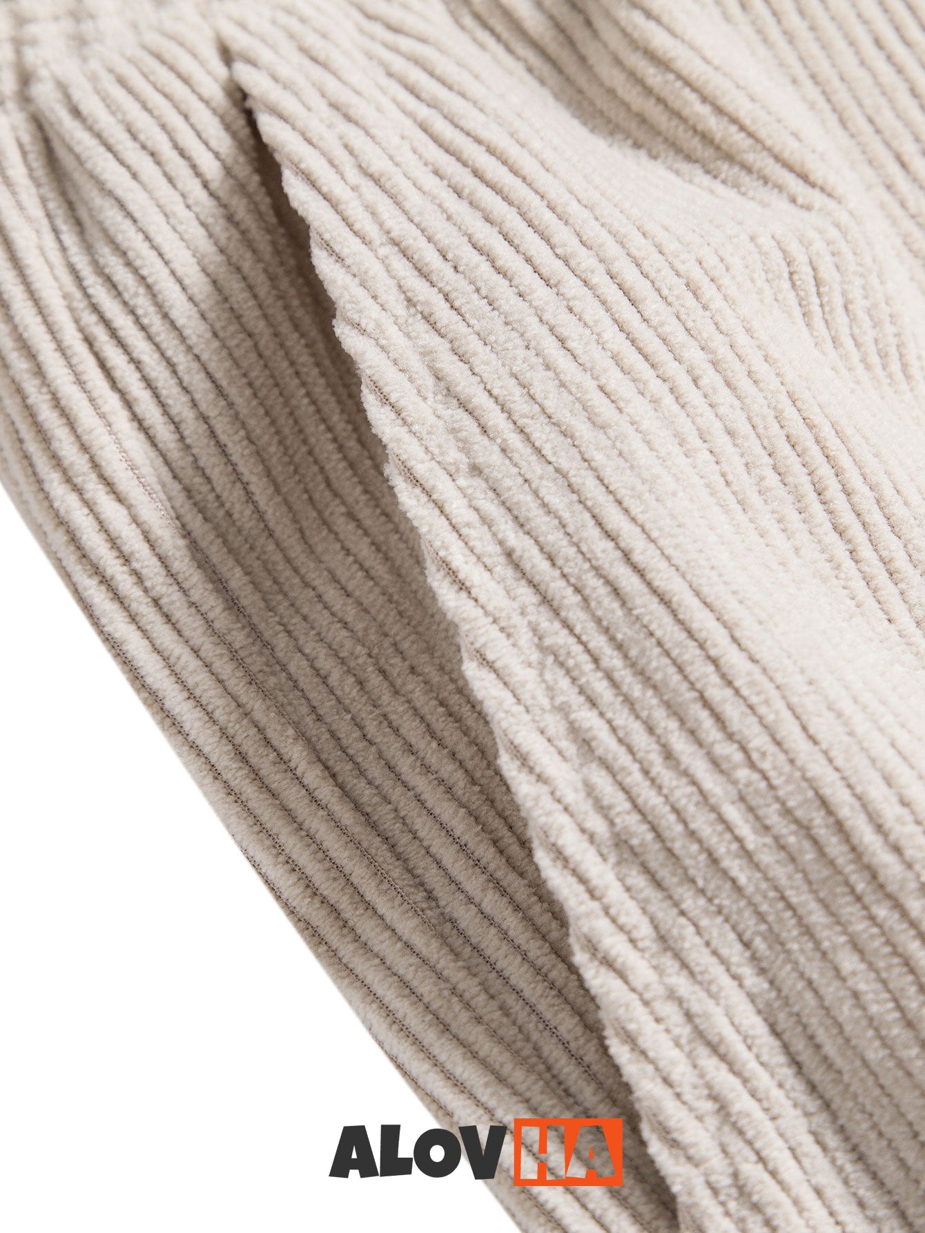 Relaxed Corduroy Drawstring Shorts