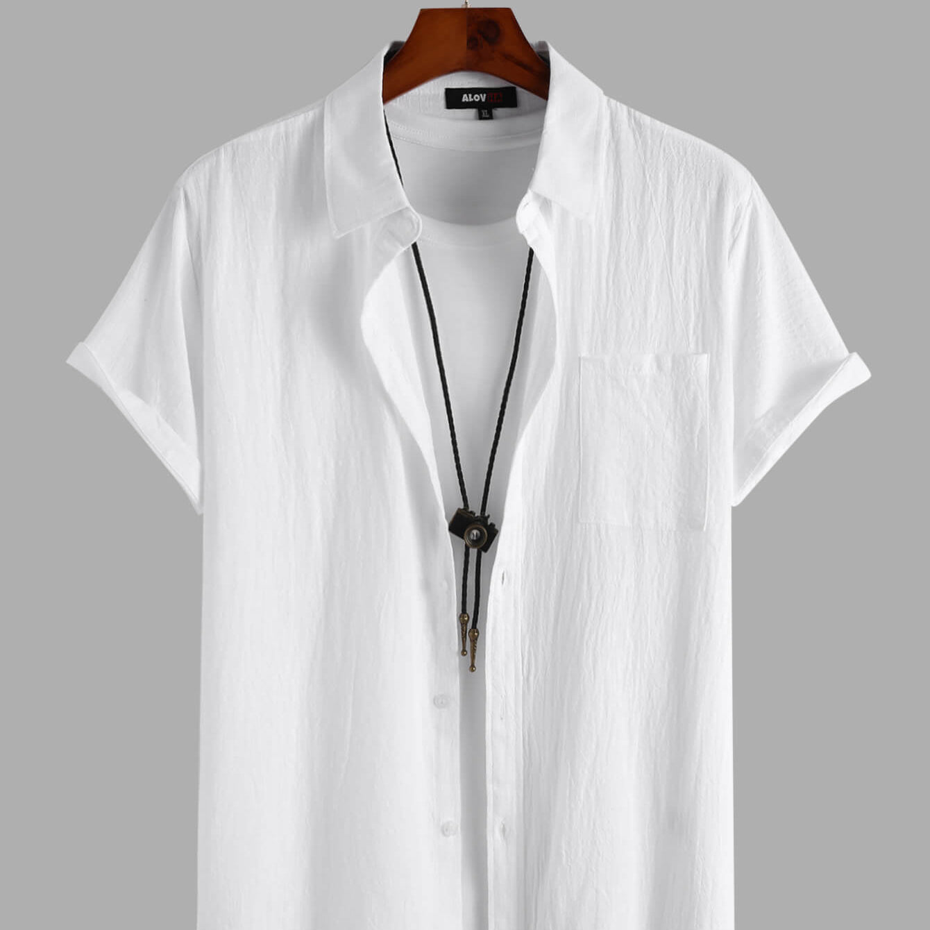 Relaxed Cotton Solid Shirt