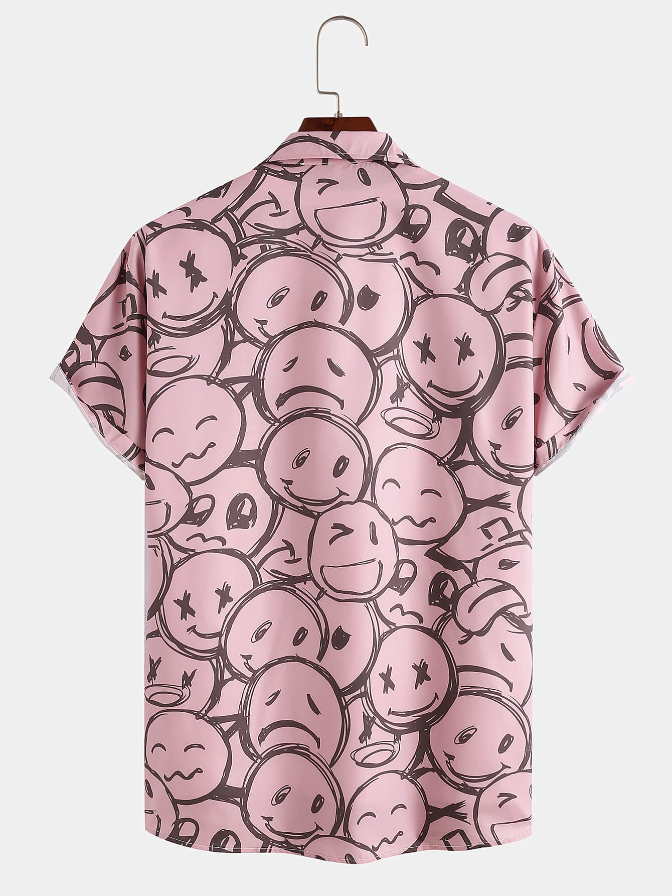 Relaxed Smiley Print Shirt