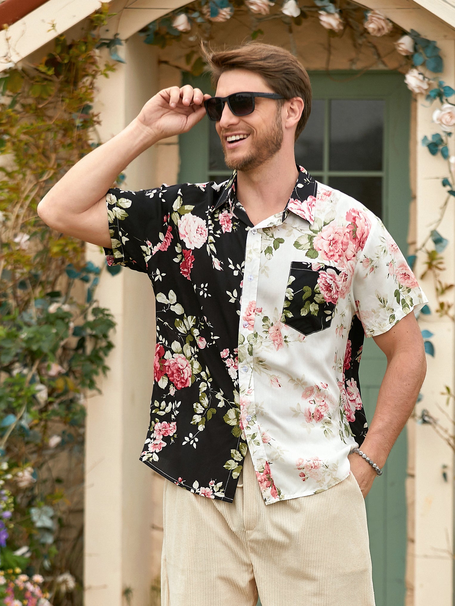 Rose Panel Shirt
