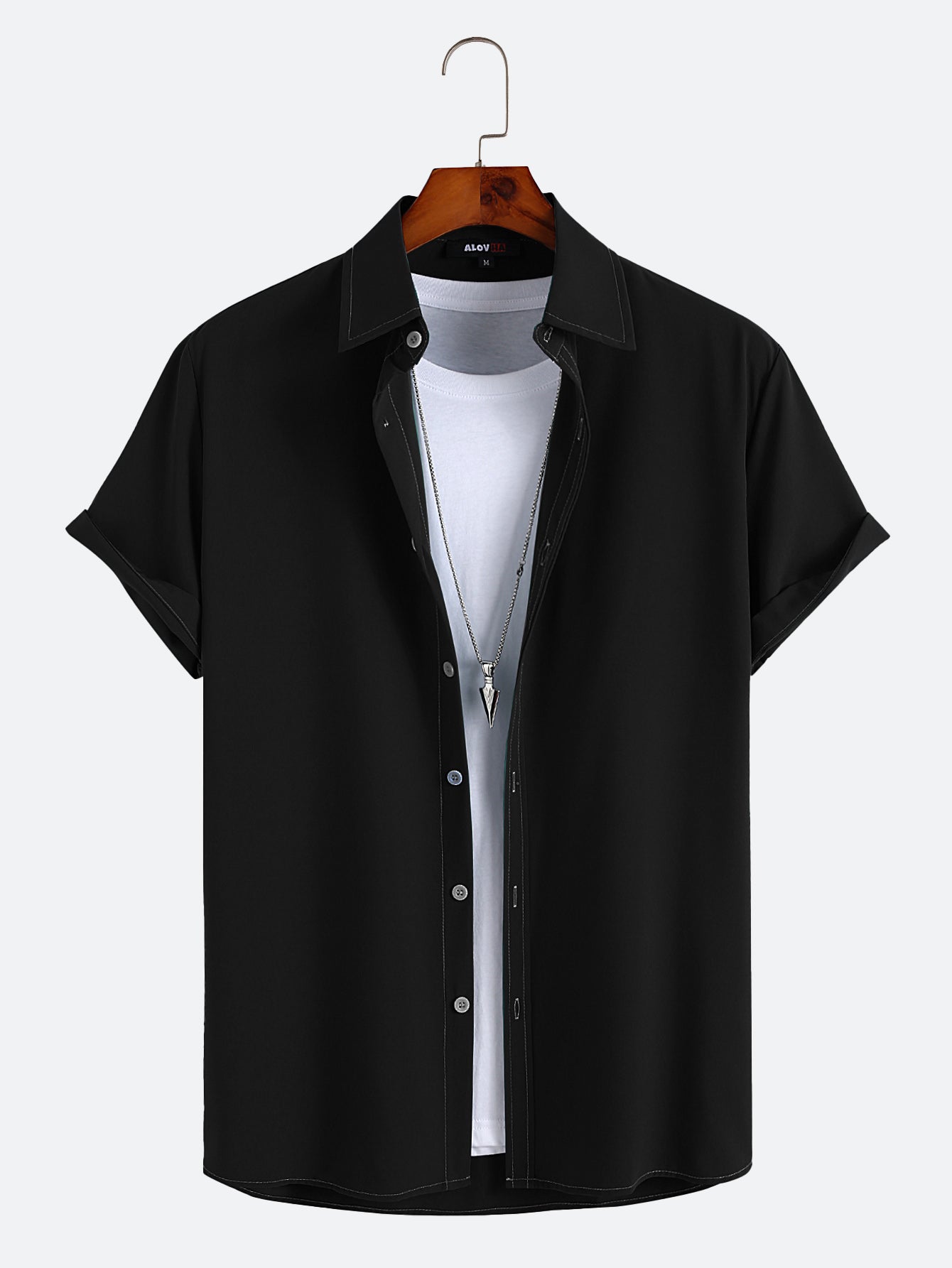 Solid Color Casual Two Piece Set