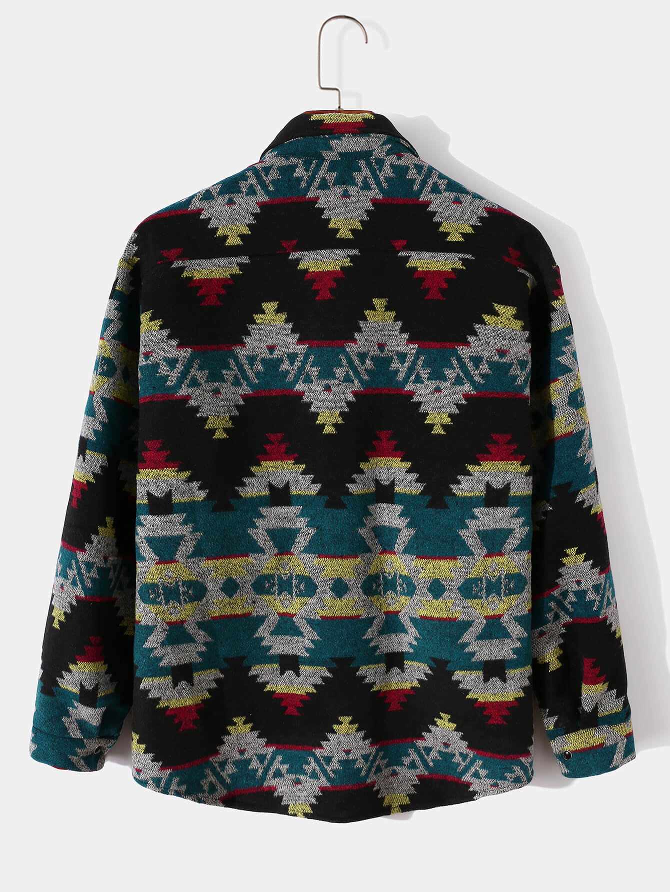Thick Wool Plaid Pattern Versatile Jacket