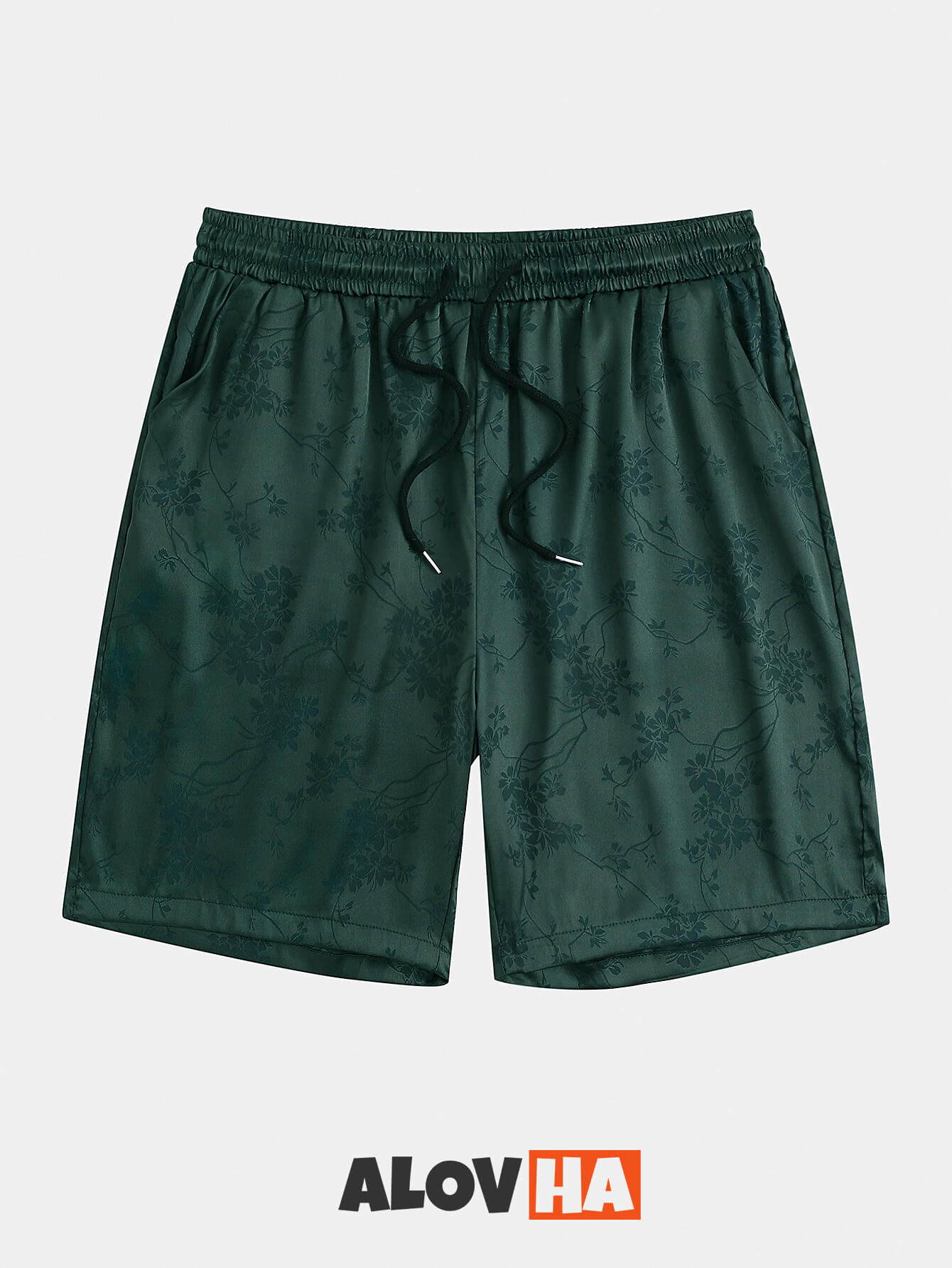 Two-Piece Jacquard Floret Pattern Set