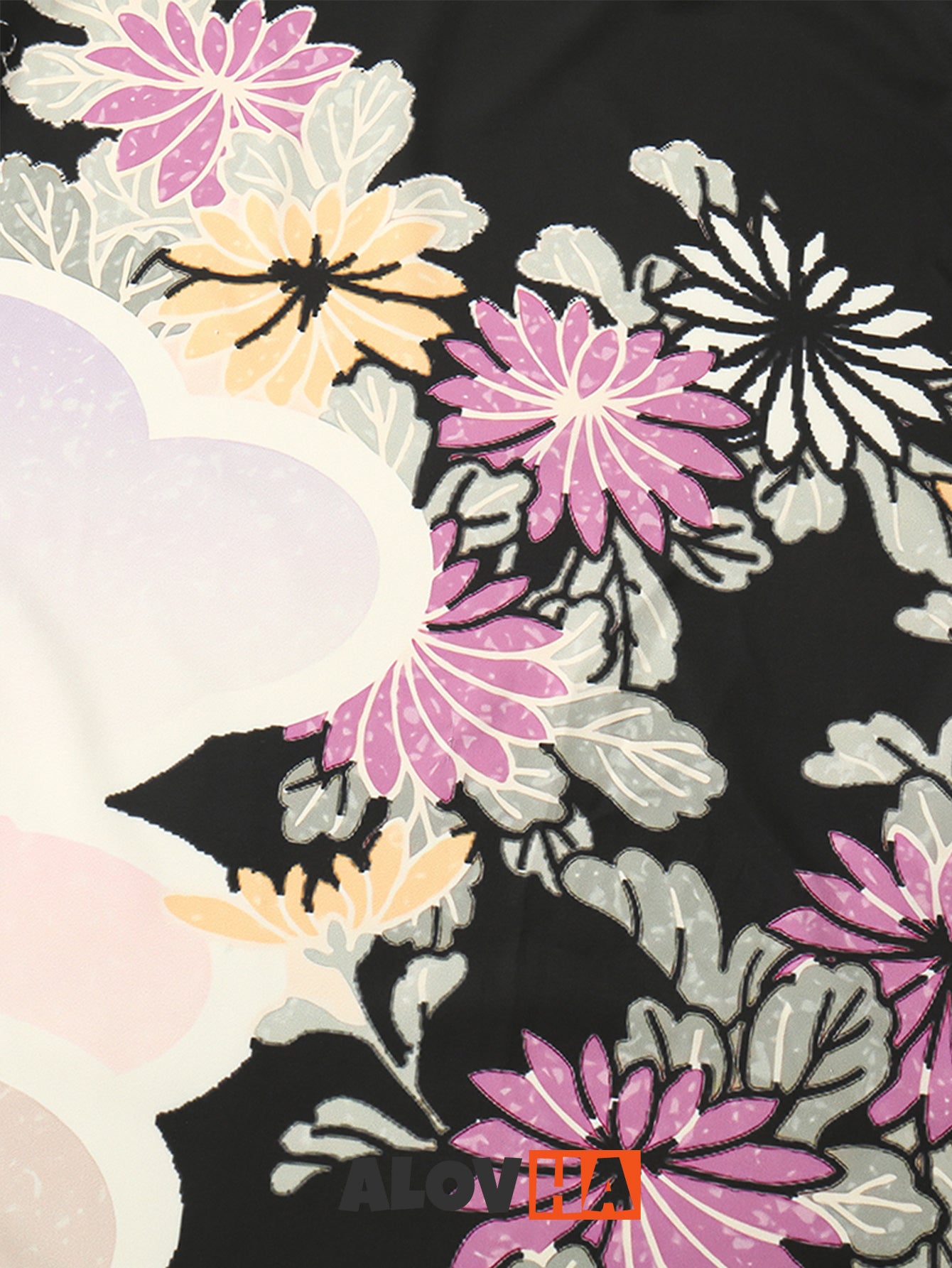 Two Sets Of Flower Pattern Kimonos