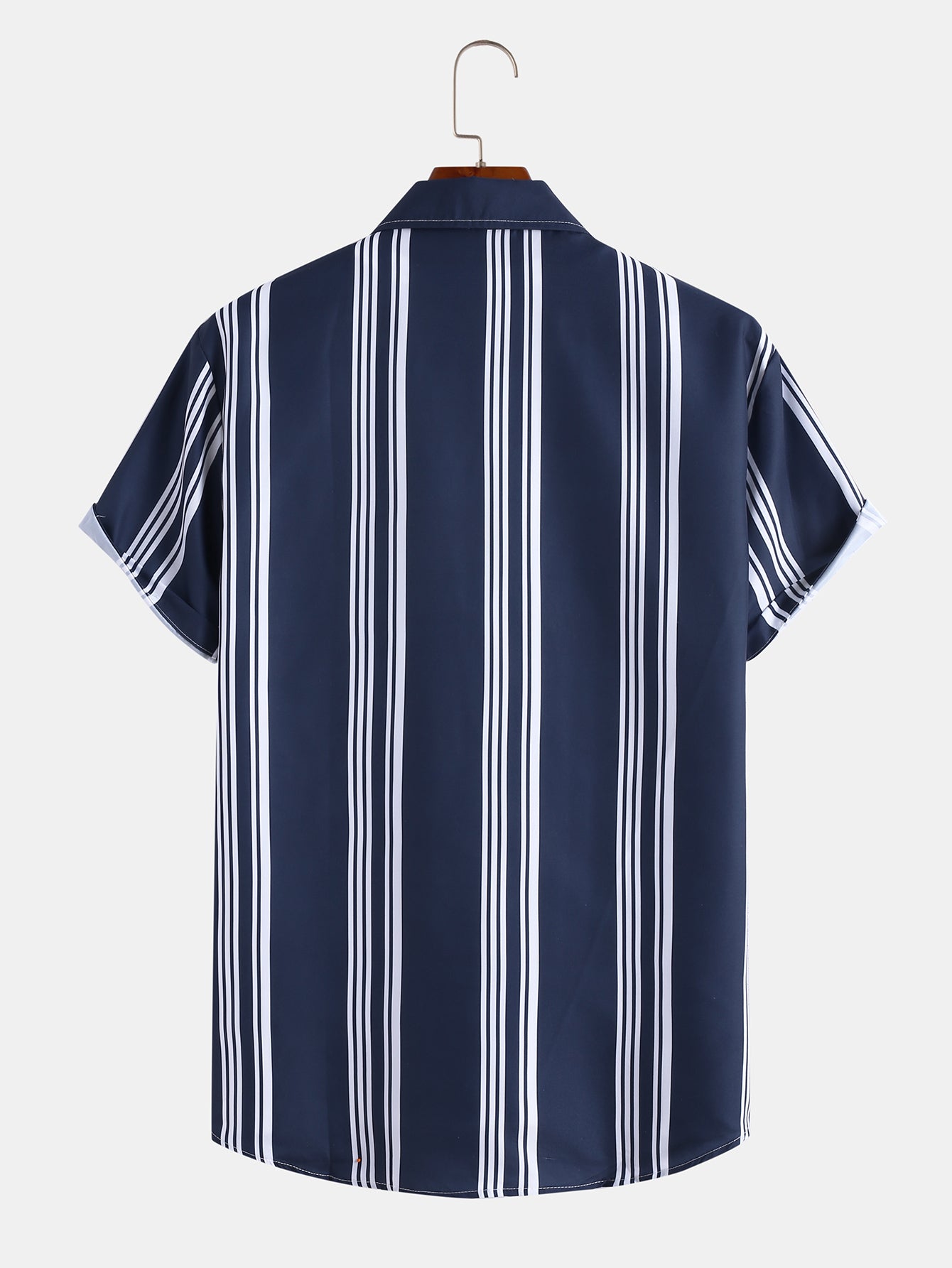 Vintage Casual Striped Shirt