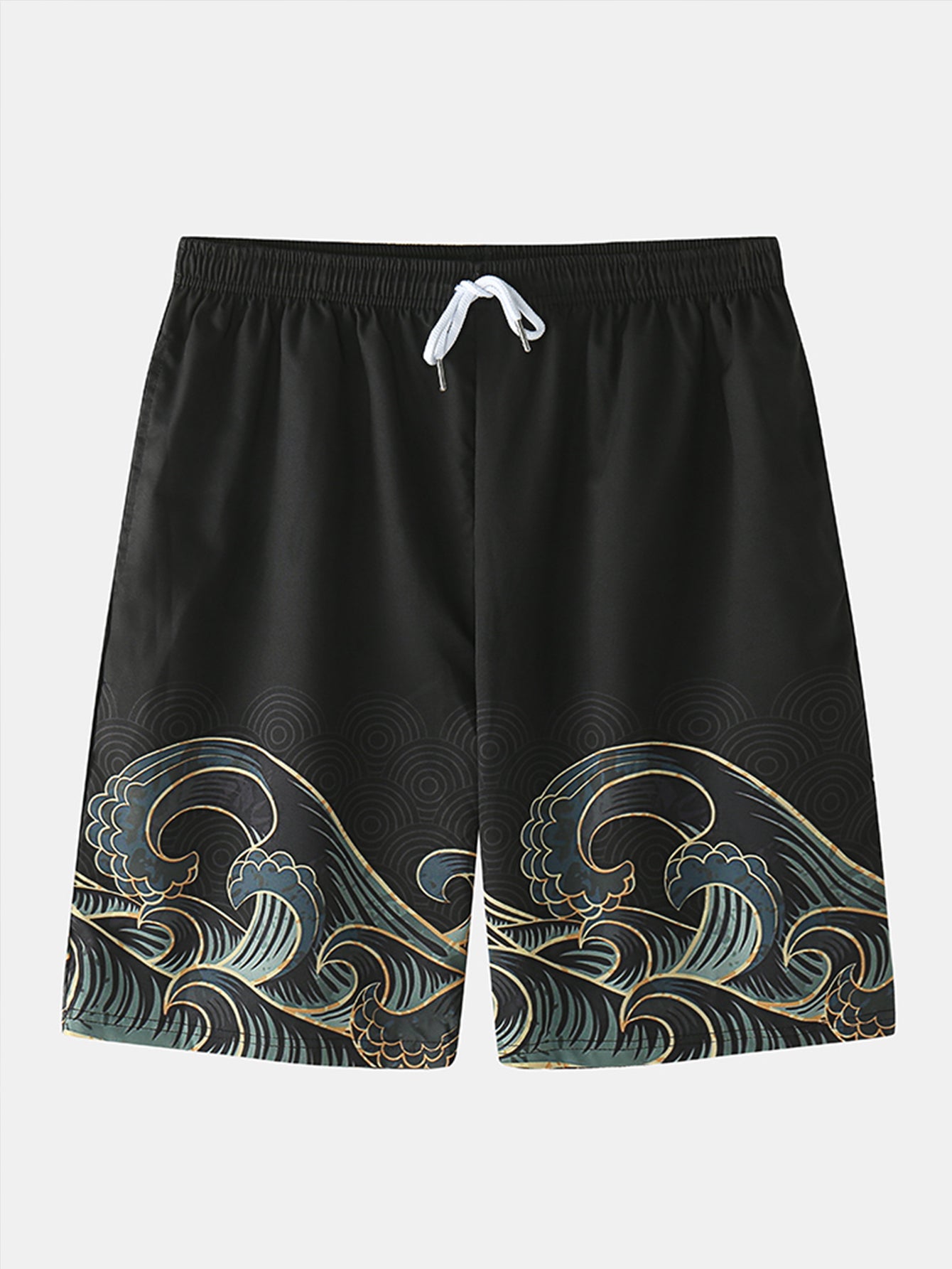 Wave Print Two-Piece Set