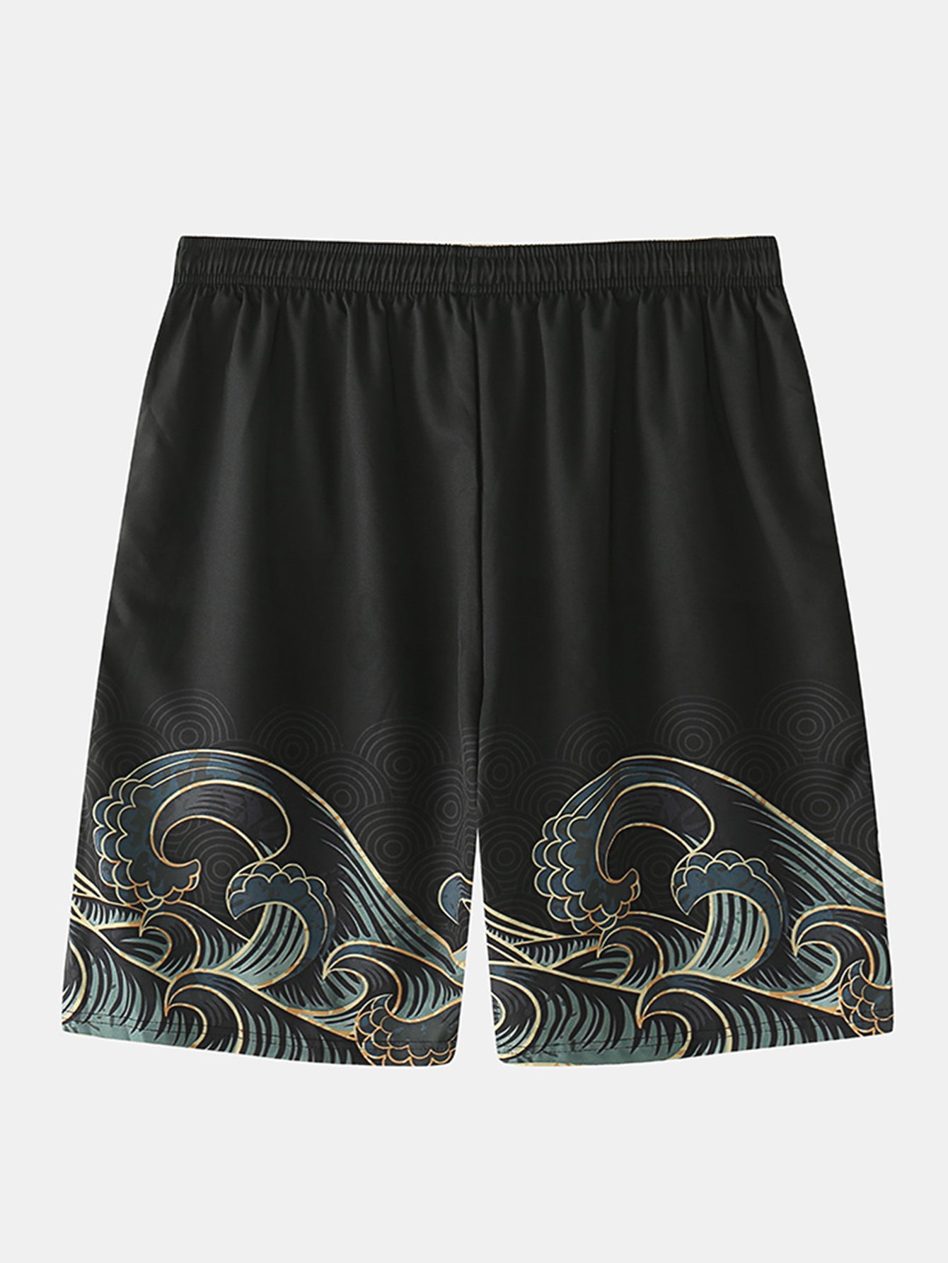 Wave Print Two-Piece Set