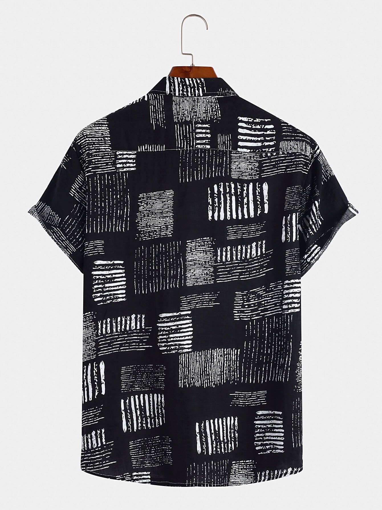 Abstract Ink Mosaic Shirt