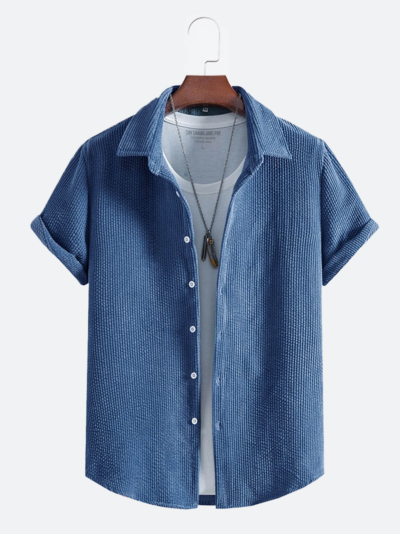 Basic Corduroy Two-Piece Set