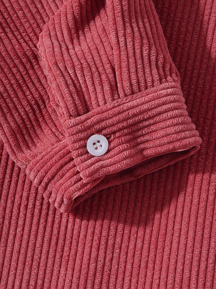 Corduroy ColorBlock Shirt