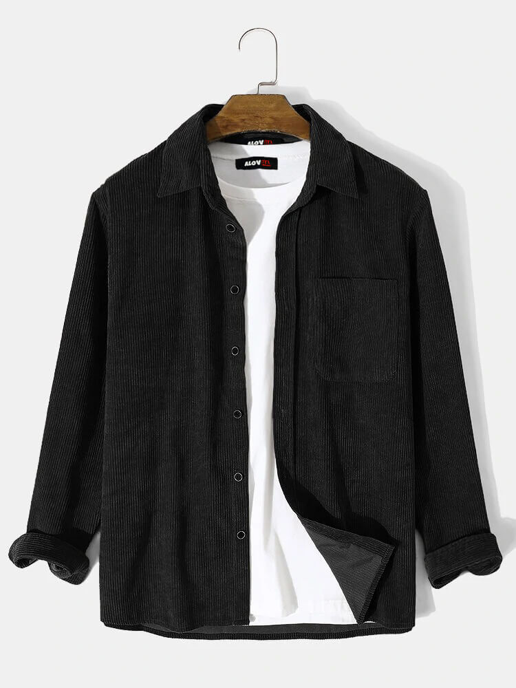 Corduroy Solid Shirt