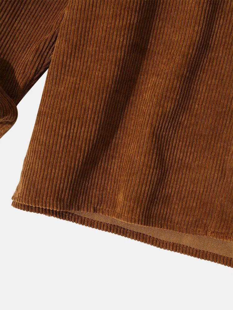 Corduroy Solid Shirt
