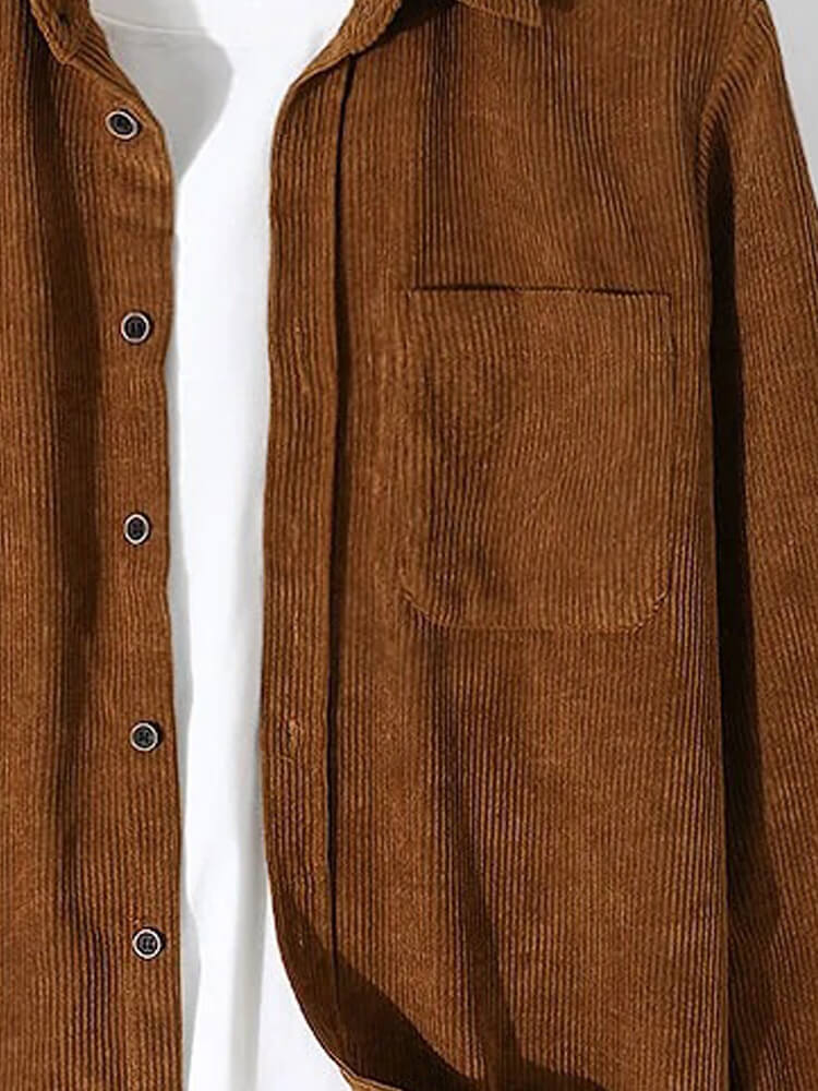 Corduroy Solid Shirt