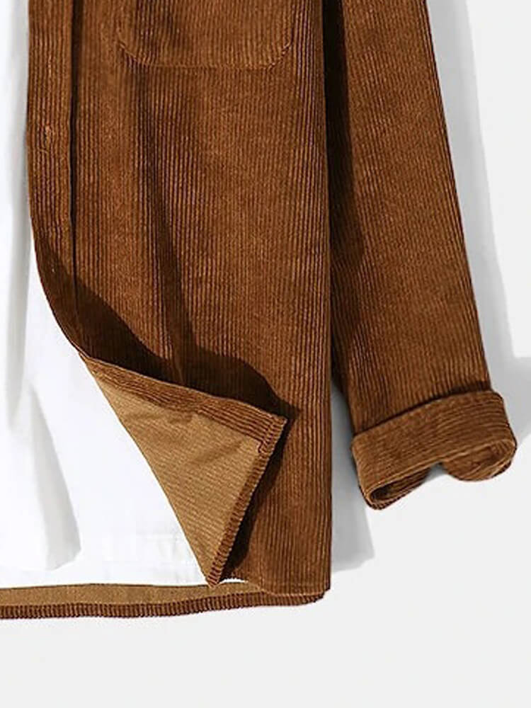 Corduroy Solid Shirt