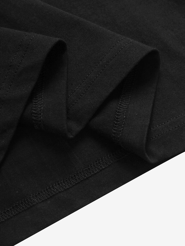 Cute Pocket Cat Cotton T-Shirt