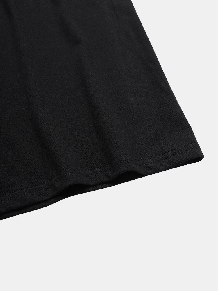 Finger Poked Cat Cotton T-Shirt