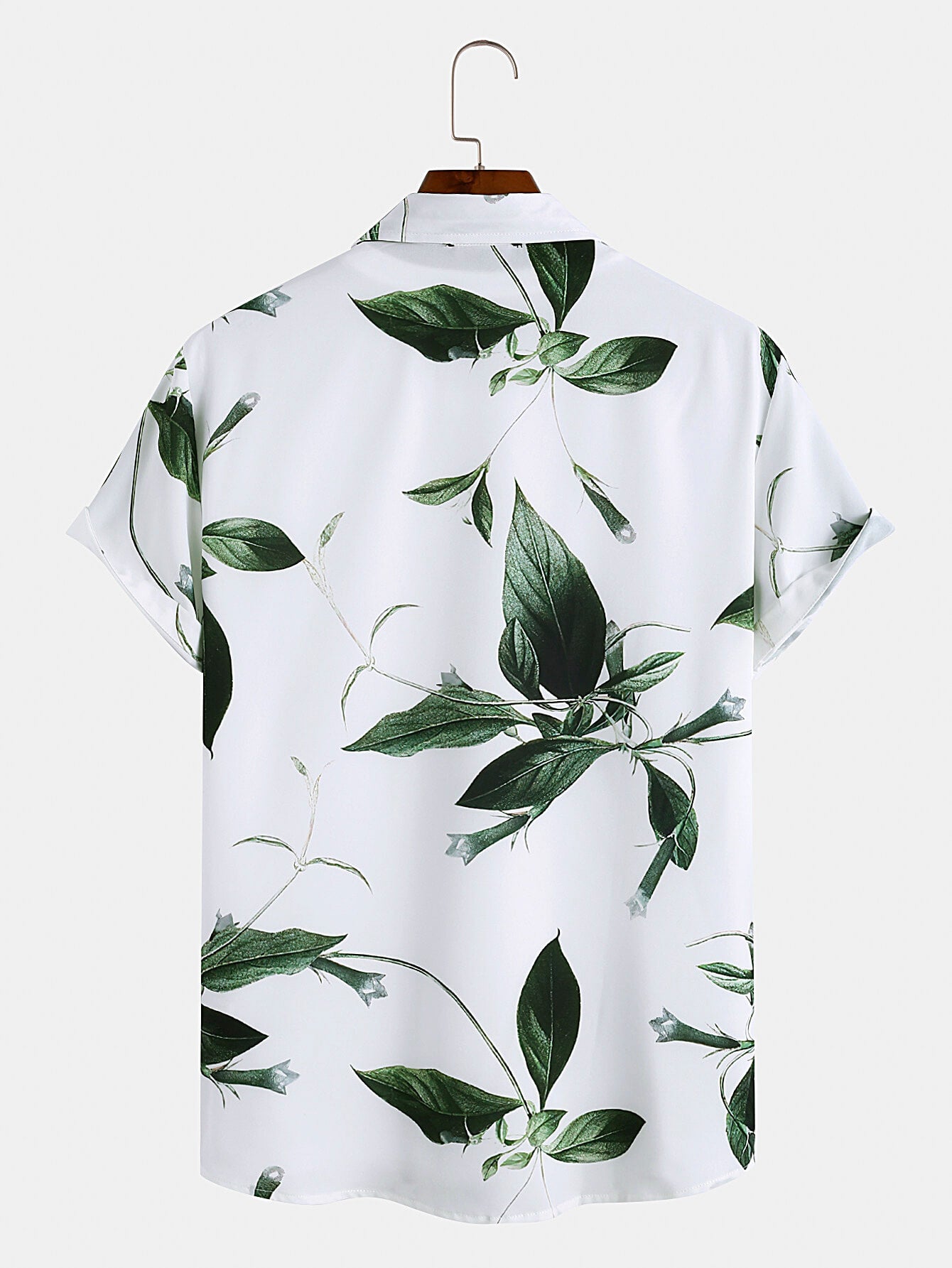 Holiday Leaves Print Shirt