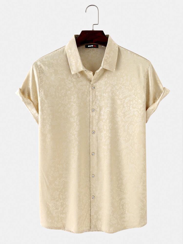 Jacquard Leaf Shirt