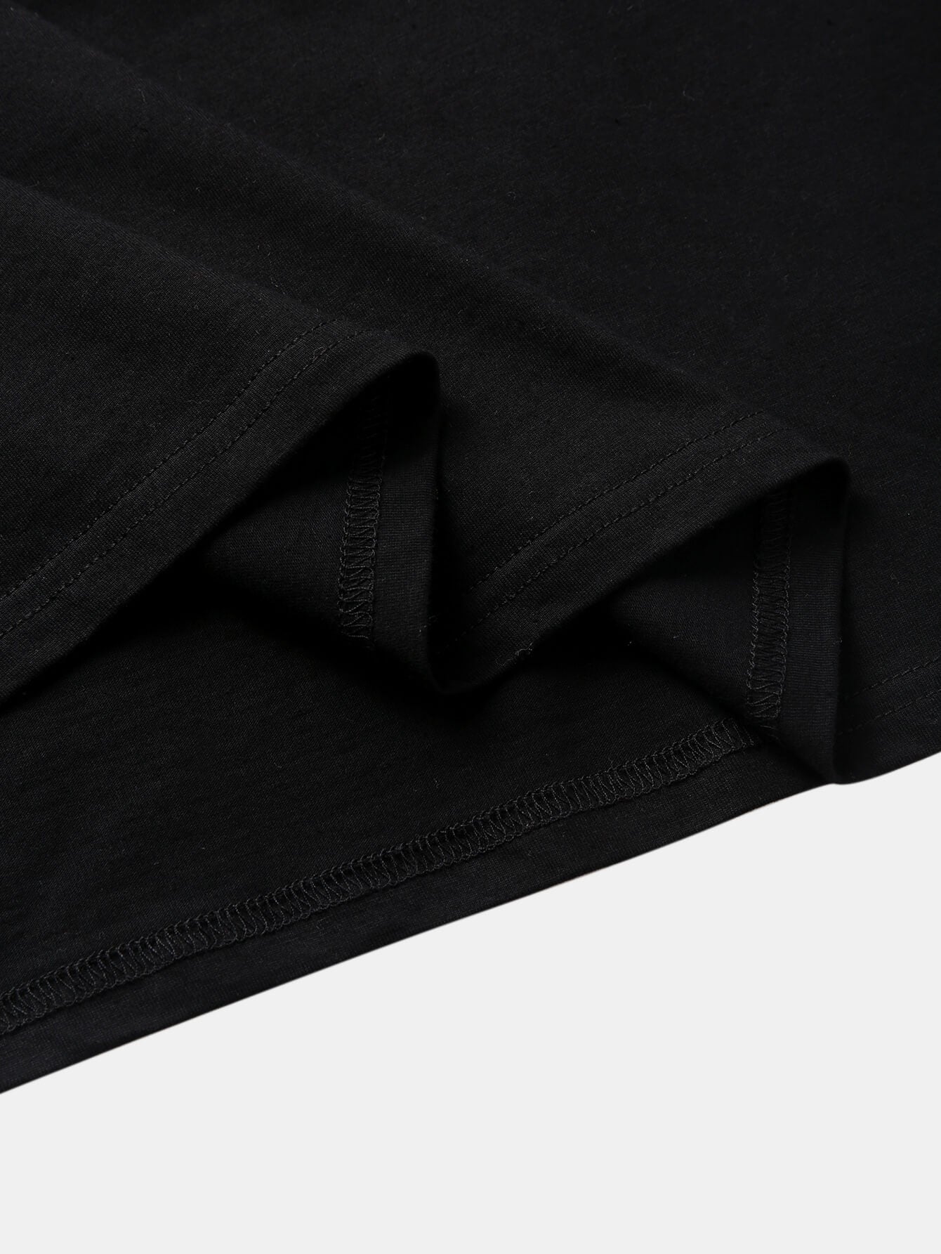 Rose Line Casual Cotton T-Shirt