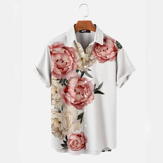 #Valentine's Day Floral Shirt