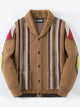 Vintage Ethnic Pattern Knitted Cardigan
